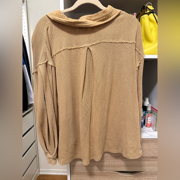 We the free oversized polo top free people - Picture 3 of 8